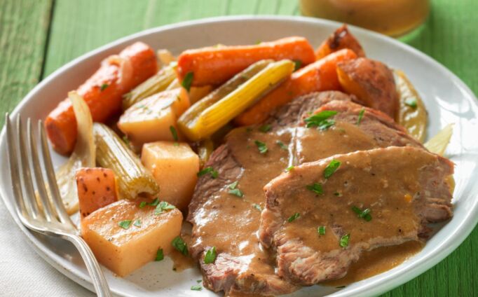 Irish-Inspired Beef Pot Roast and Vegetables